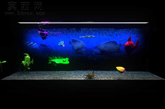 水族馆的鱼-38模型,100 效果图,一次下载!