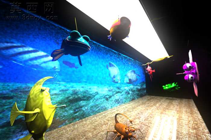 水族馆的鱼-38模型,100 效果图,一次下载!
