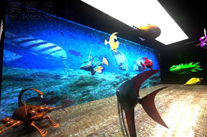 水族馆的鱼-38模型,100 效果图,一次下载!