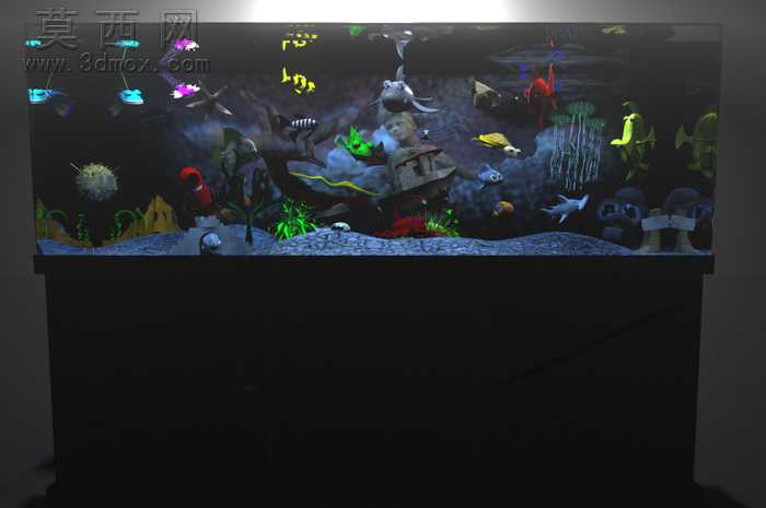 水族馆的鱼-38模型,100 效果图,一次下载!