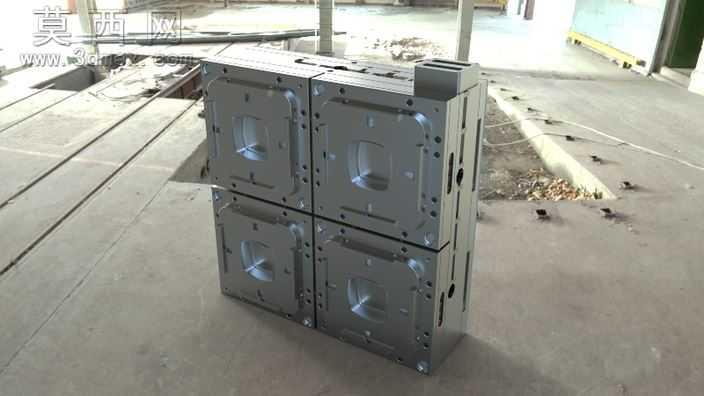 4腔午餐盒模具