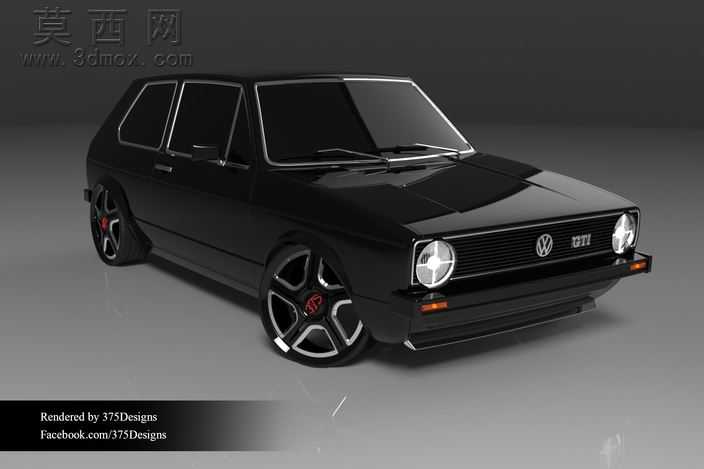 成品的高尔夫MK1兔