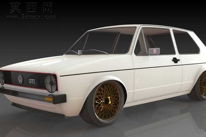 成品的高尔夫MK1兔