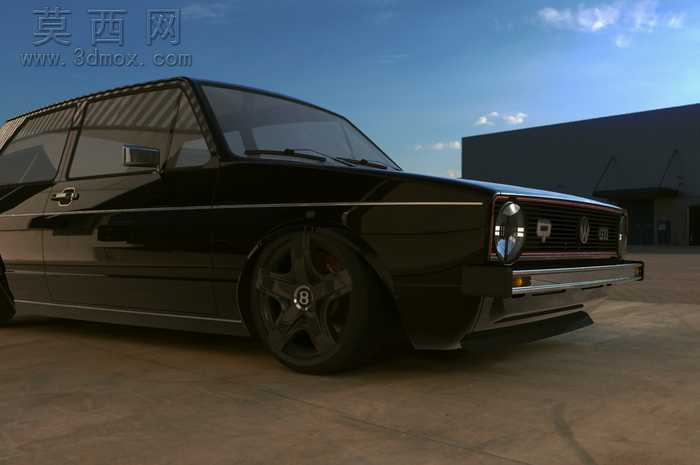 成品的高尔夫MK1兔