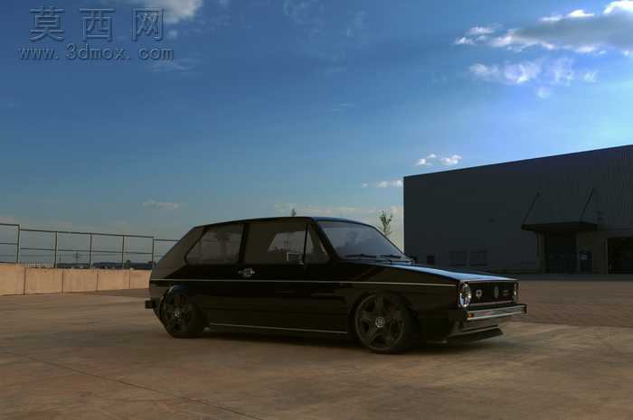 成品的高尔夫MK1兔
