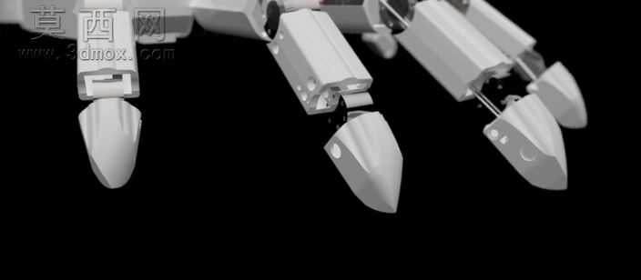 ZW3D轻量级的仿人机器人手