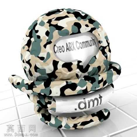 Creo先进的呈现扩展(ARX)模型球