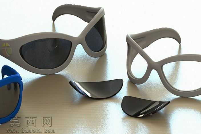 第三届世界电视:3DPrint太阳镜