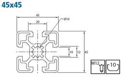 ��ѹ��Aluminiuim45x4