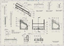 框架焊接件SolidWorks