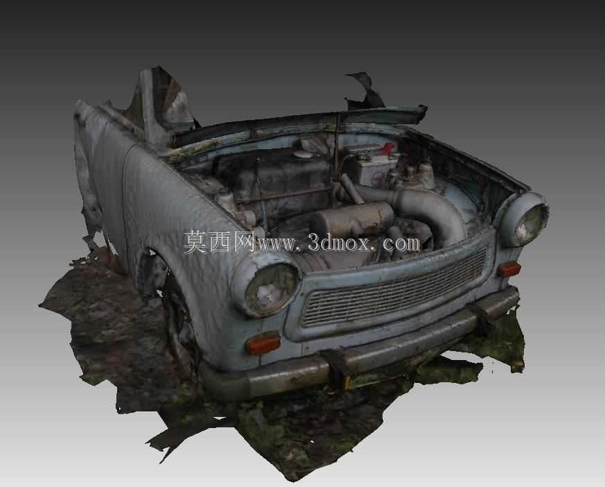 Sachsenring Trabant P601发动机舱