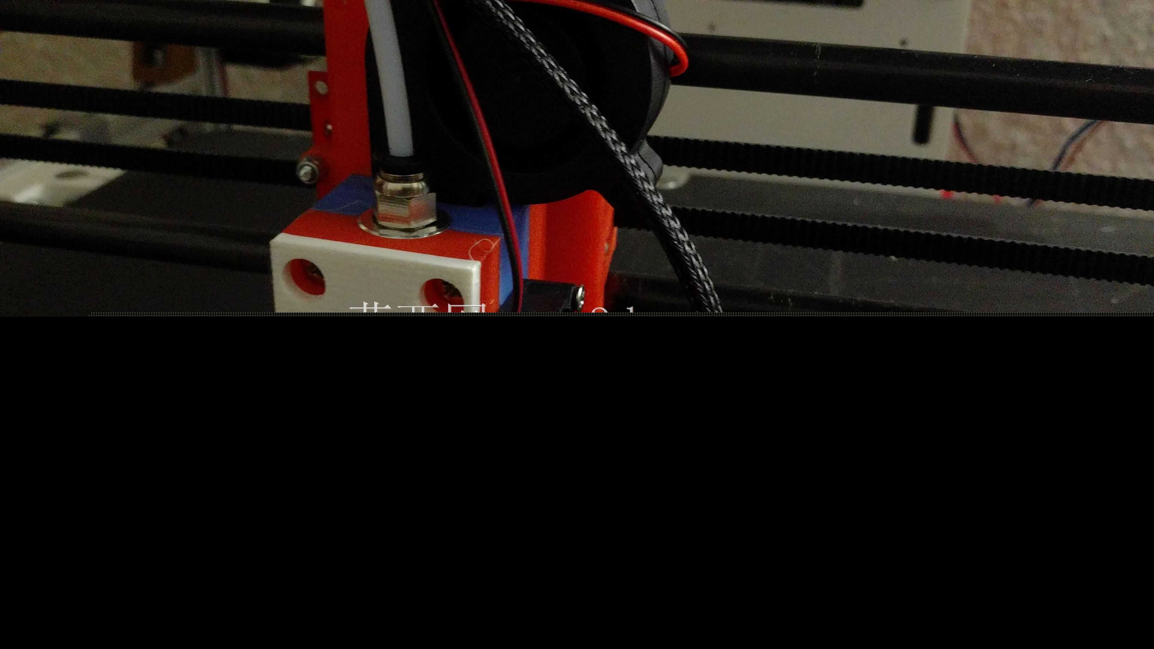超立方体3D打印机挤出机修复