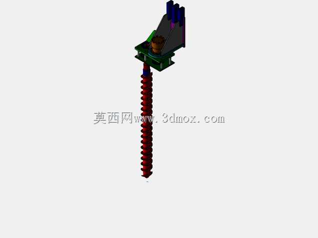 带头部系统的螺旋钻