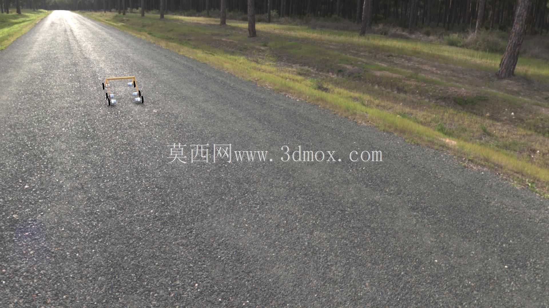 摇臂转向架机构