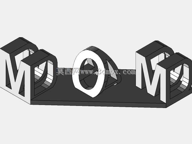 #DIY双名称单钥匙链设计教程| |#双字母#DIY#3D幻觉钥匙链