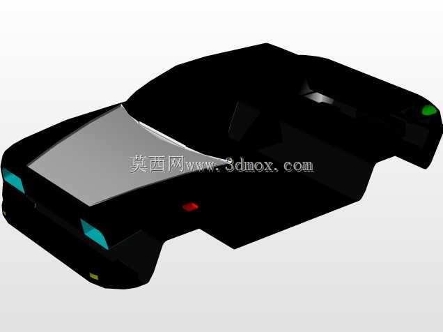 autocad中的汽车三维模型
