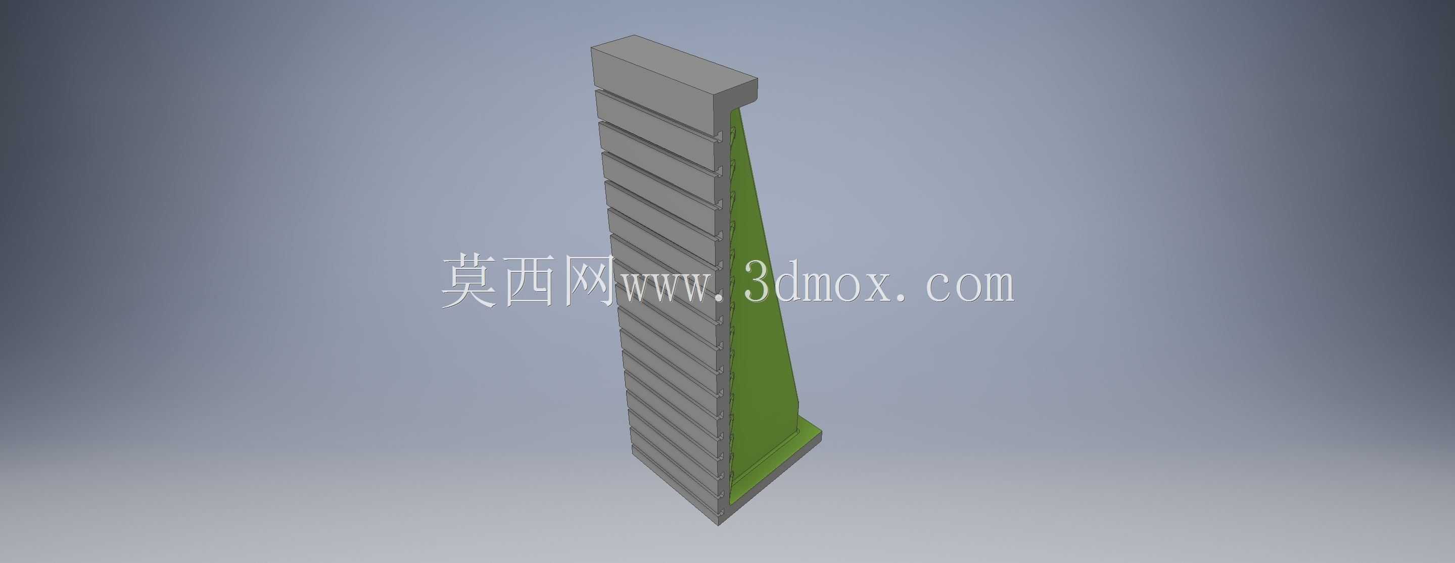 7英尺绿色熨斗25.0 X 30.0底座