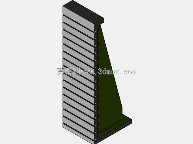 7英尺绿色熨斗25.0 X 30.0底座