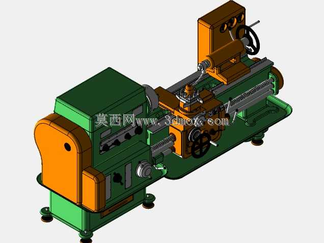 Torna Makinesi 1K62 Torna tezgah?n?n 3D dijital model?izimi