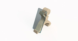 Telefoonhouder hout 