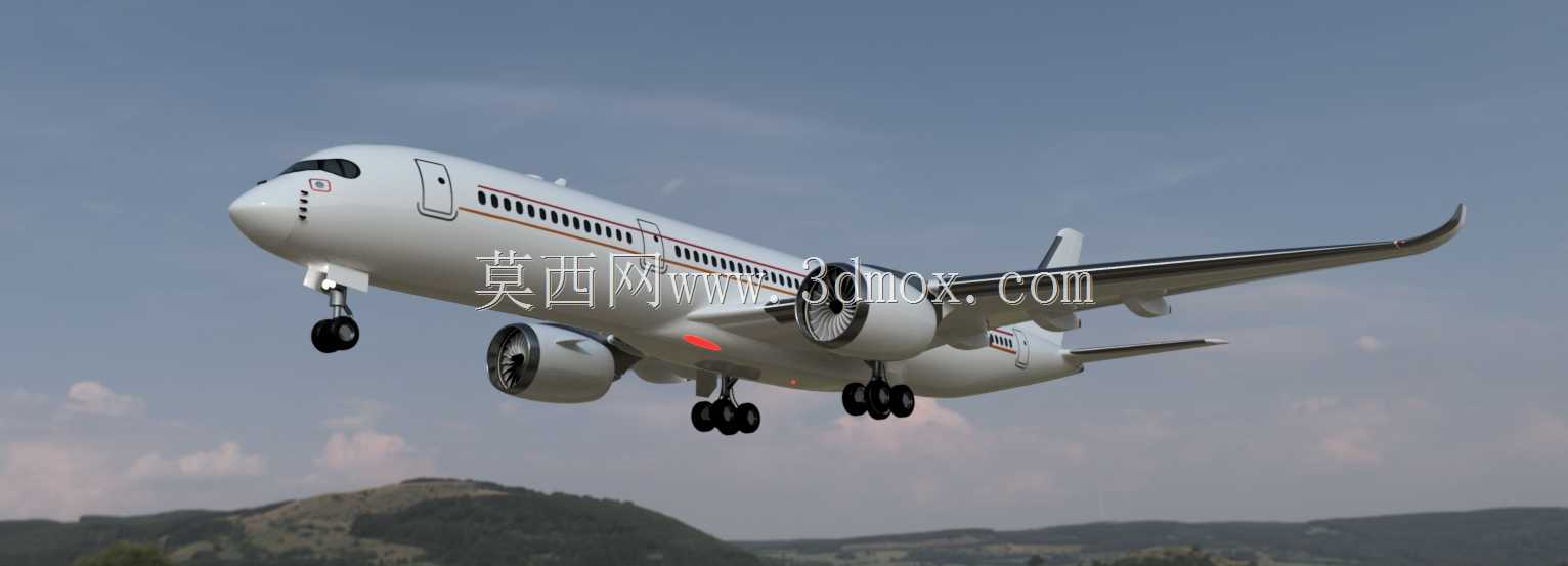 ���пͳ�A350-900�����ں��ս�ģ��3D��ӡ��