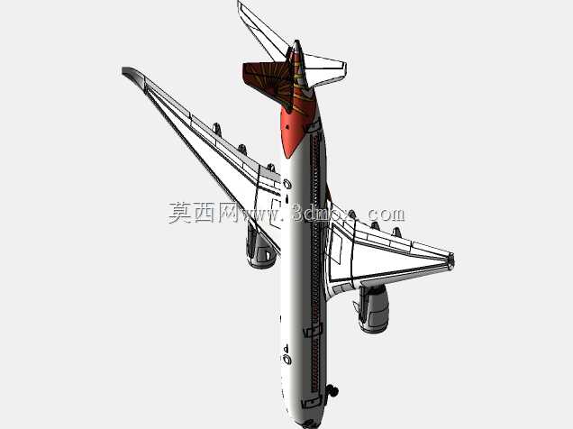 ���пͳ�A350-900�����ں��ս�ģ��3D��ӡ��