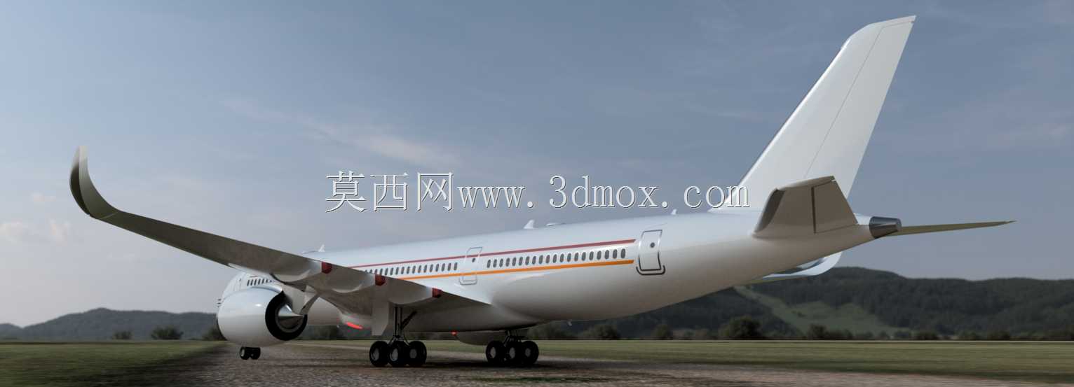 ���пͳ�A350-900�����ں��ս�ģ��3D��ӡ��