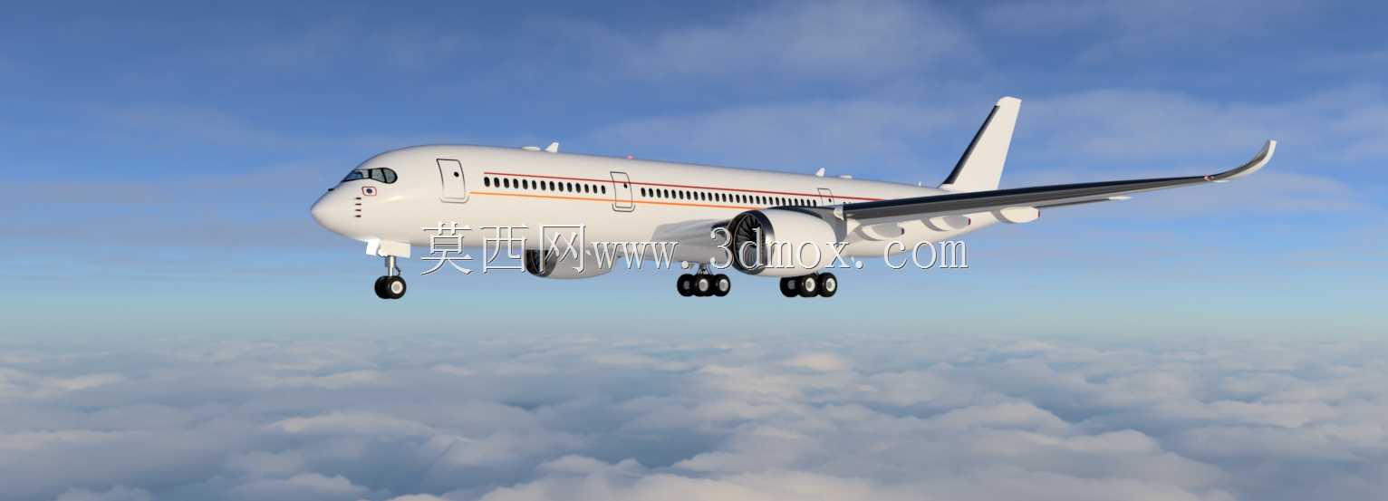 ���пͳ�A350-900�����ں��ս�ģ��3D��ӡ��