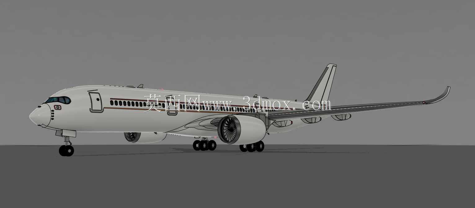 ���пͳ�A350-900�����ں��ս�ģ��3D��ӡ��