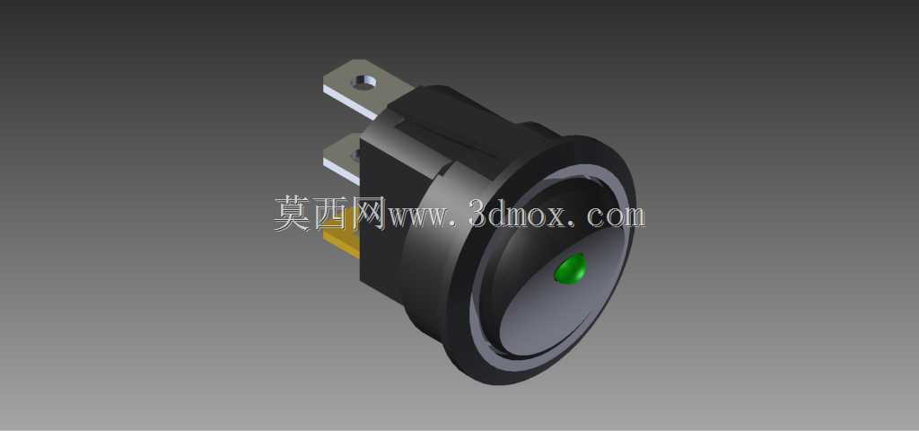 带LED指示灯的翘板开关