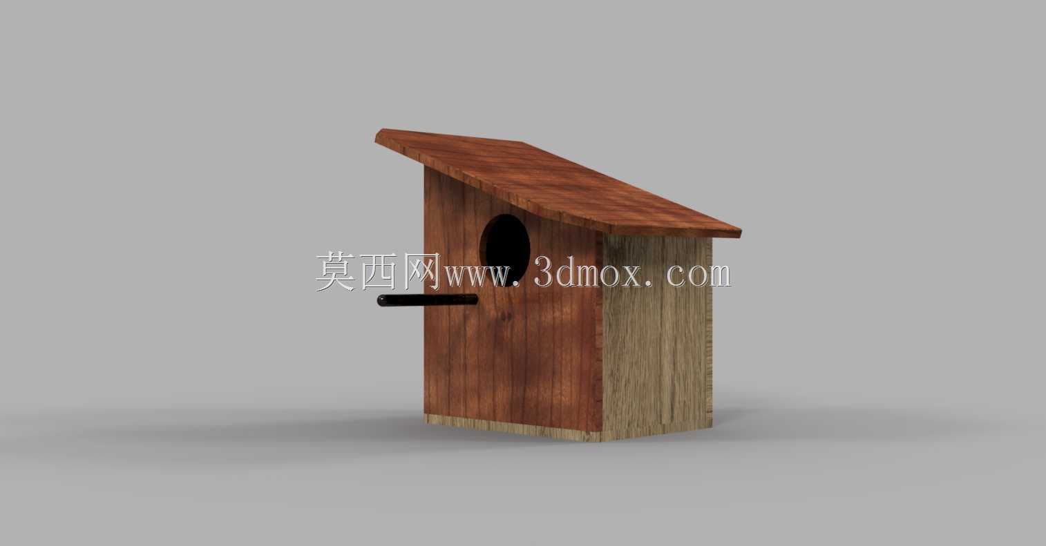 Nestkast schuin dak|Birdhouse屋顶