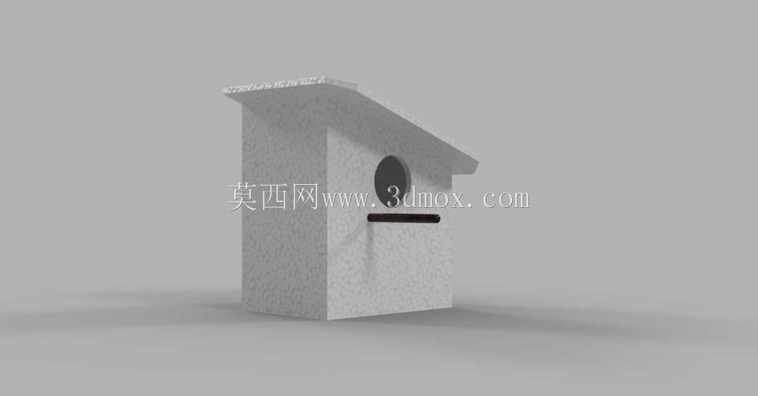 Nestkast schuin dak|Birdhouse屋顶