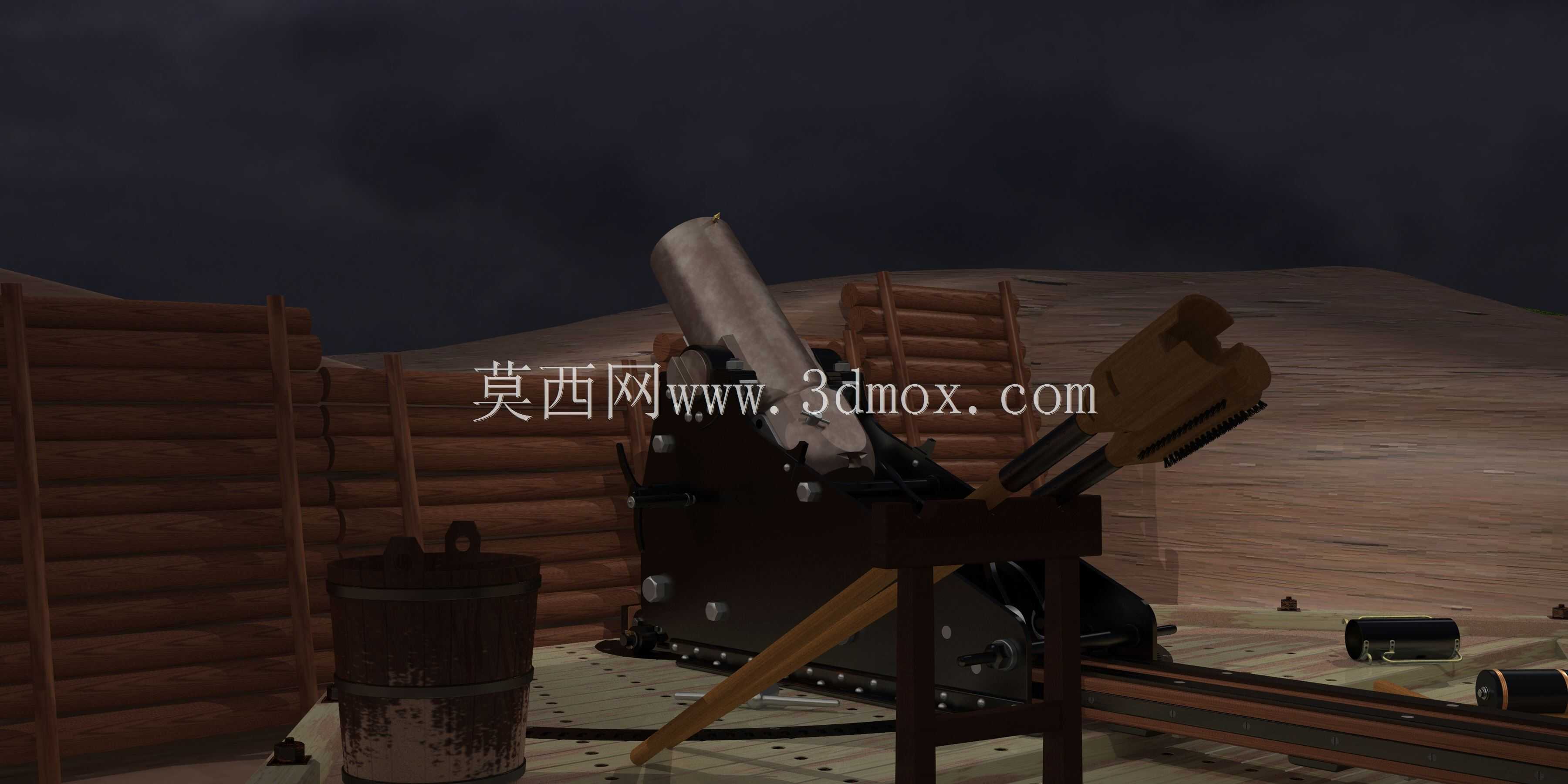 俄罗斯6英寸青铜迫击炮,1867型