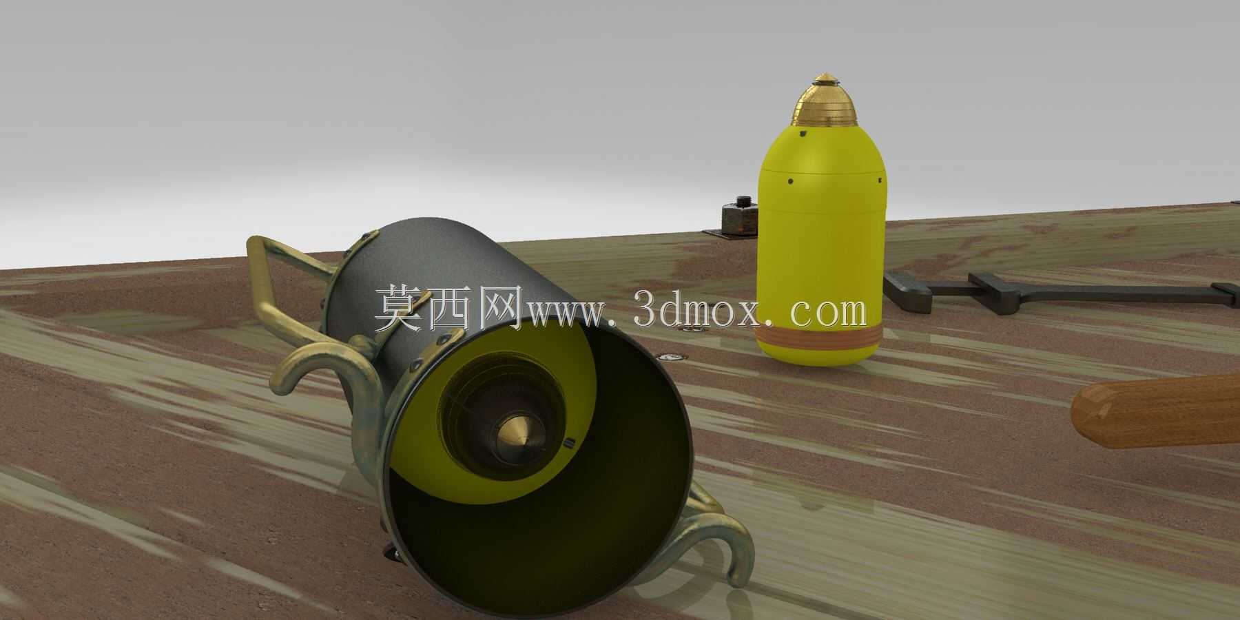 俄罗斯6英寸青铜迫击炮,1867型