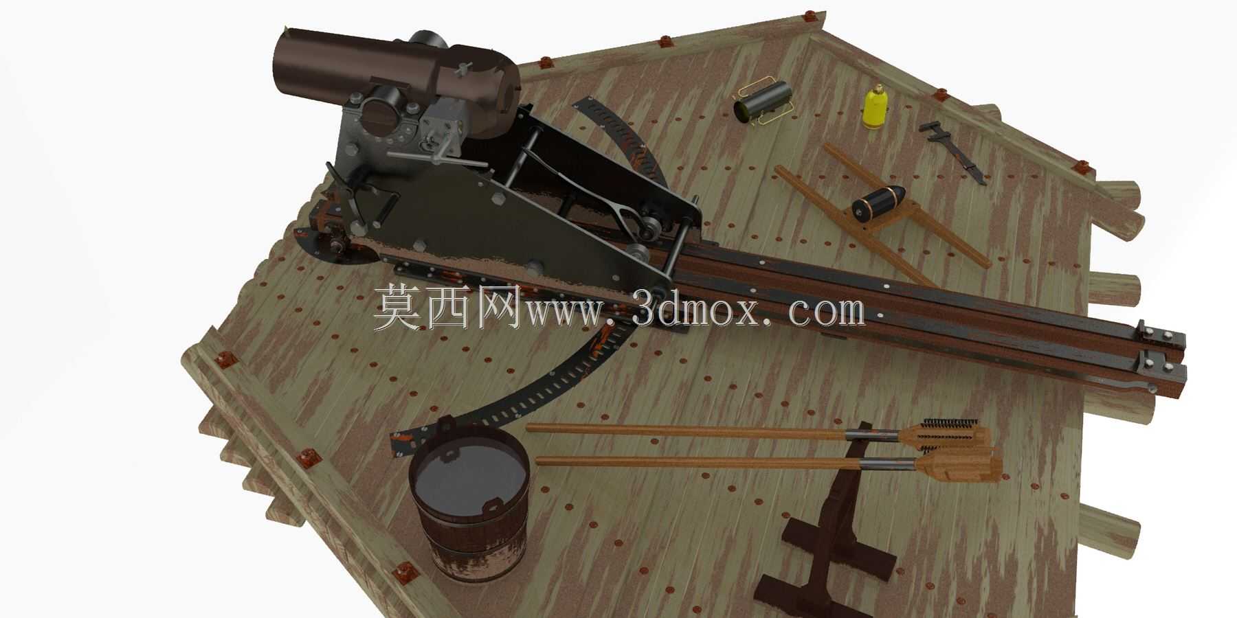 俄罗斯6英寸青铜迫击炮,1867型