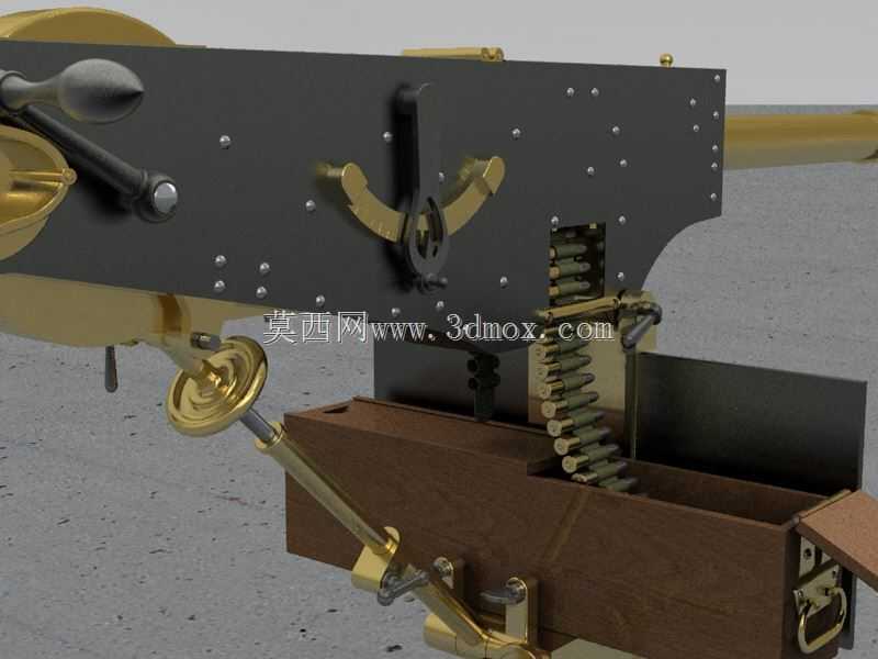 加州Maxim Machinegun 1号。45原型