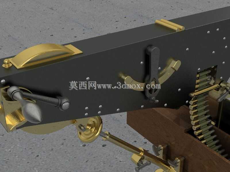 加州Maxim Machinegun 1号。45原型
