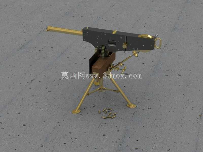 加州Maxim Machinegun 1号。45原型