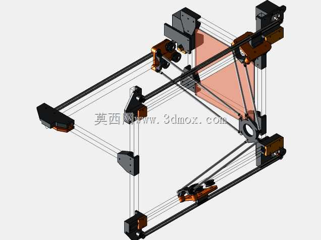 简单的Alu和3D打印delta 3D打印机