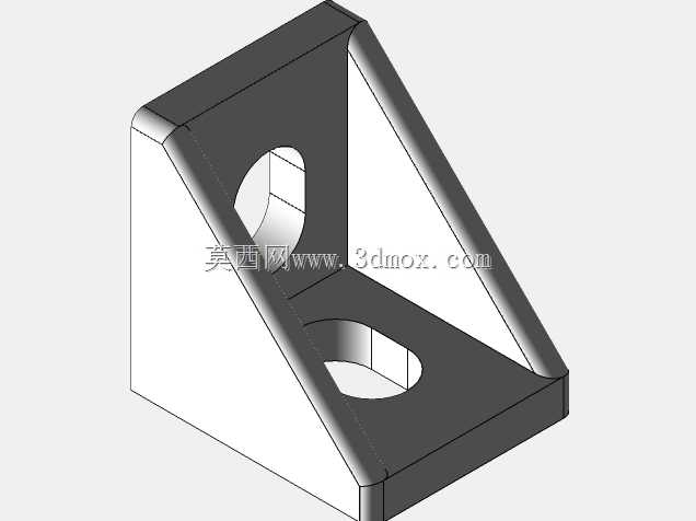 CTA20-01-CANTONEIRA EM ALUMíNIO 20x20x17mm