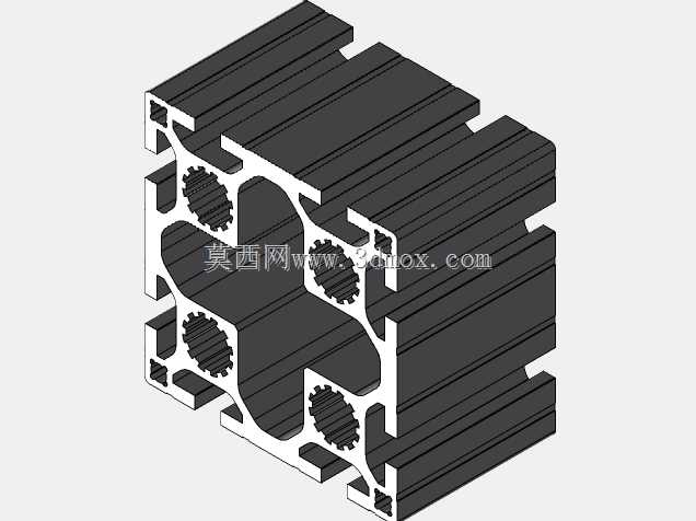 PF40-03-Perfil Forseti 80x80mm refor?ado