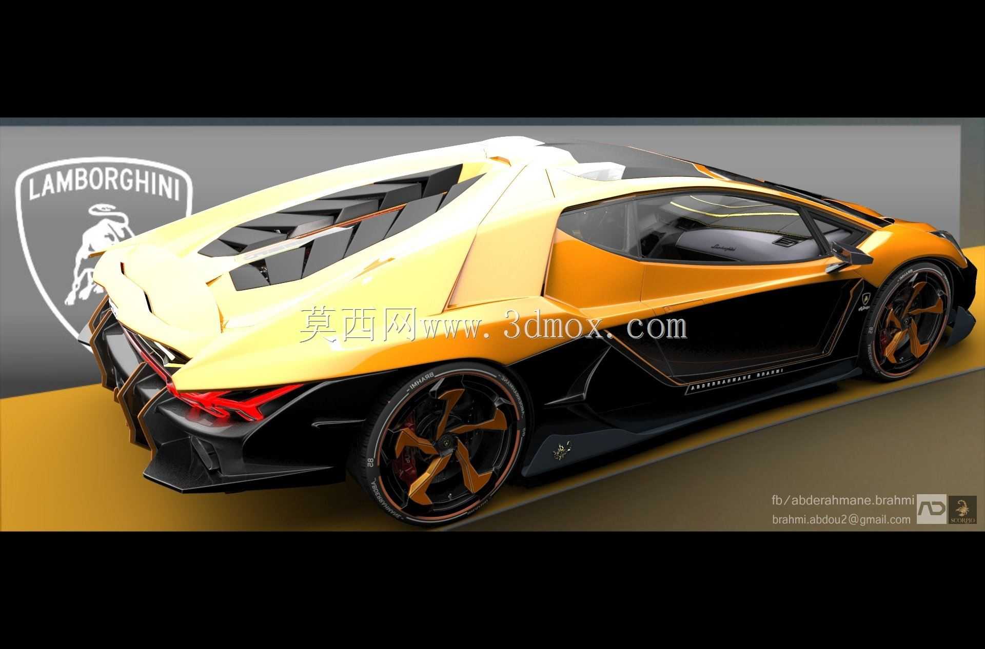 2018兰博基尼概念车
