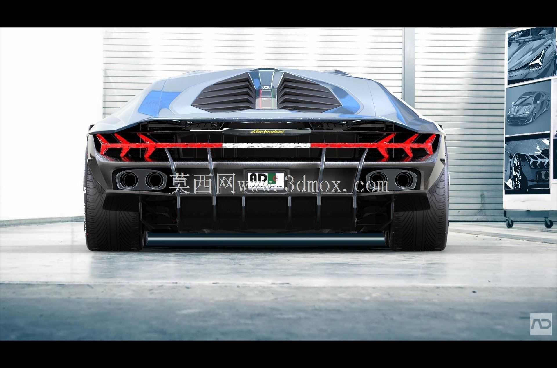 2018兰博基尼概念车
