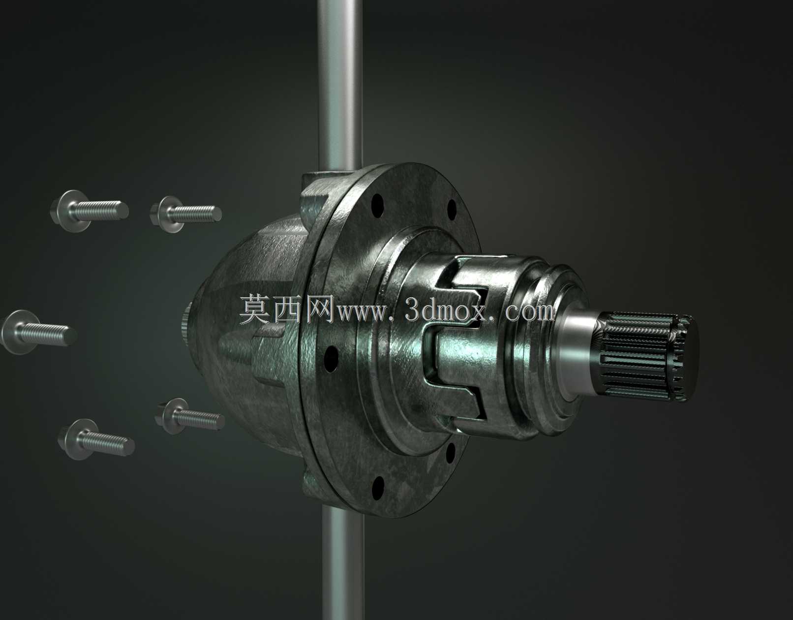 差速器齿轮CGI(Blender3D)