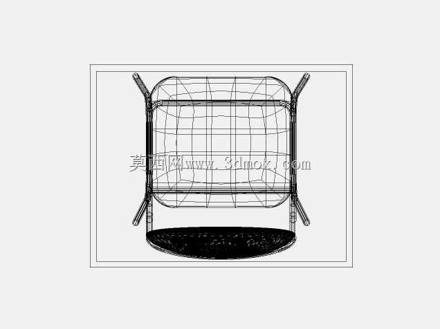 autocad环境下的家具椅