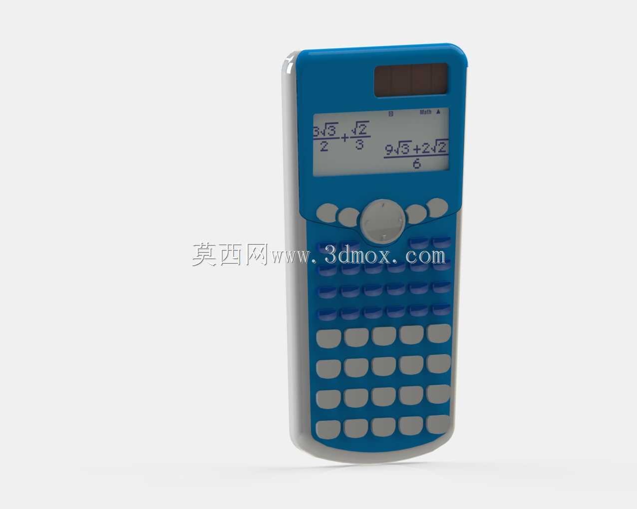 卡西欧计算器-蓝色