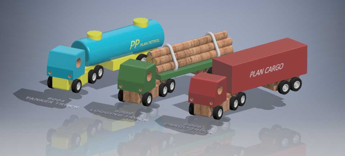 Plan toys 6004�޳���6005��ľ����6006����