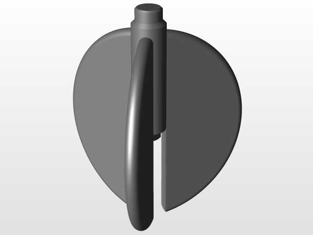 集成叶轮玩具球