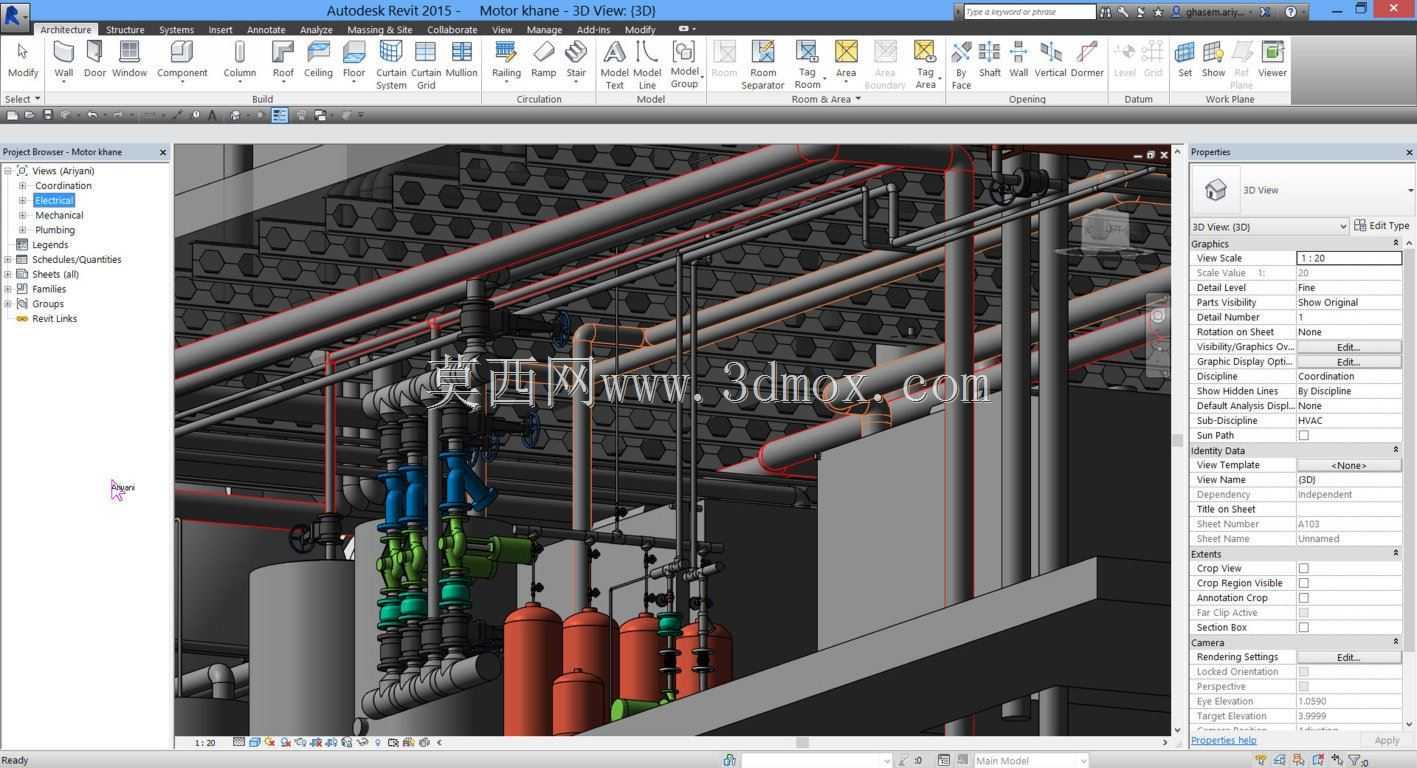 Revit MEP�ܵ���ģ