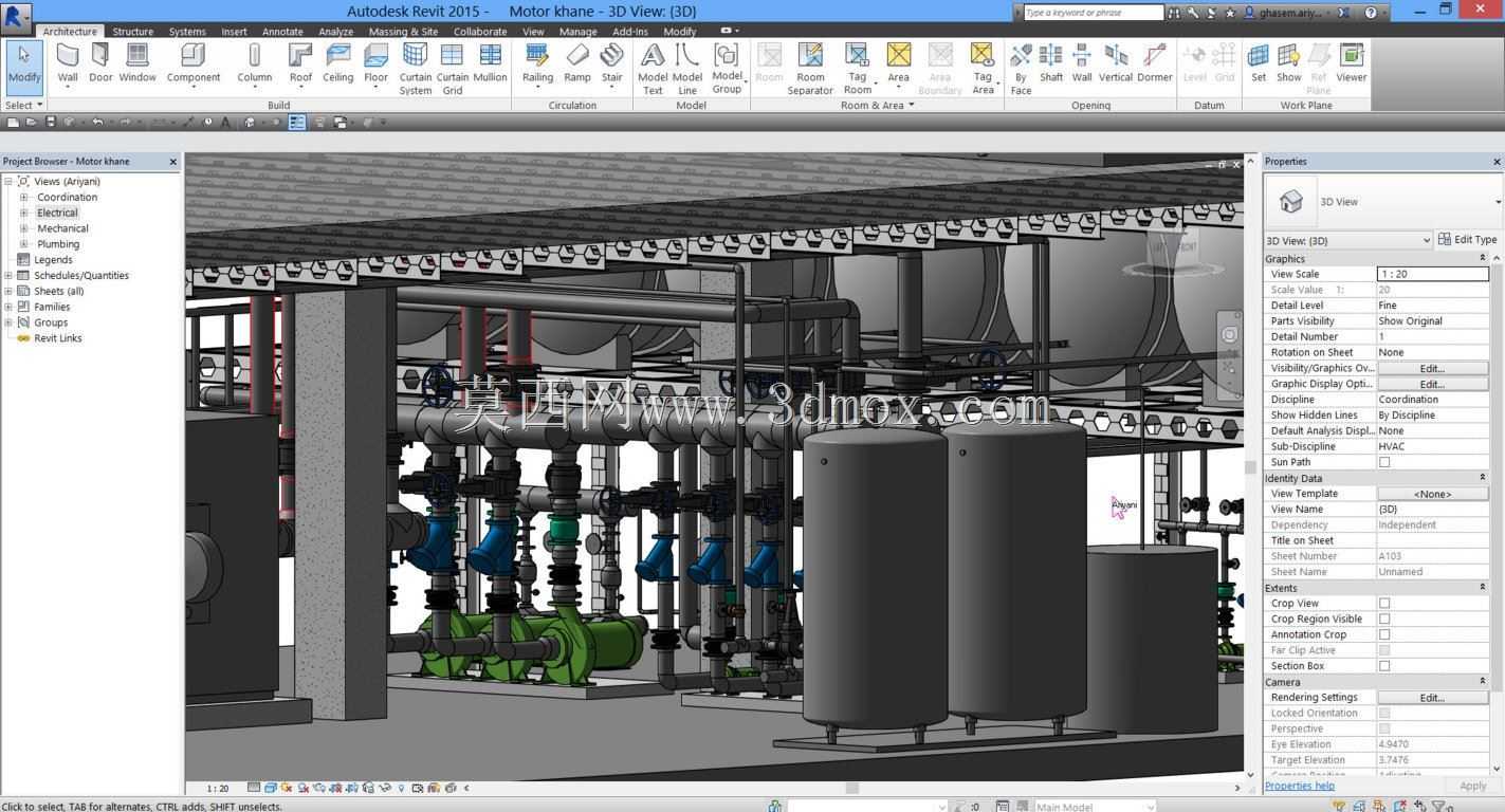 Revit MEP�ܵ���ģ